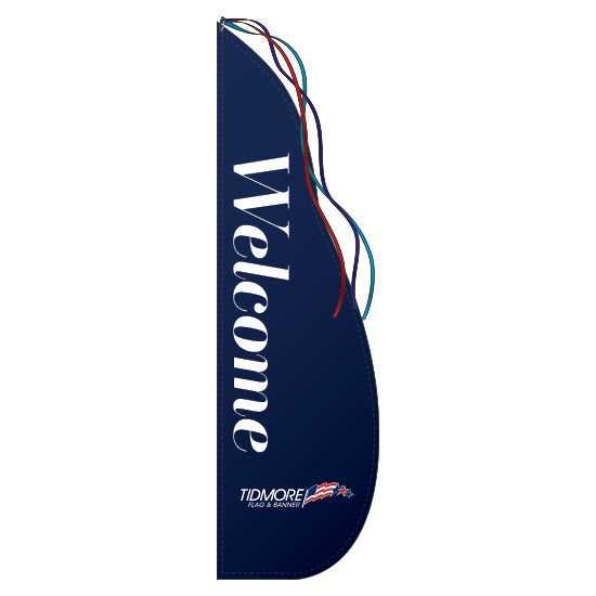 Custom Feather Dancer Flag Kit – 10' or 13' Feather Flag with Pole & Stake
