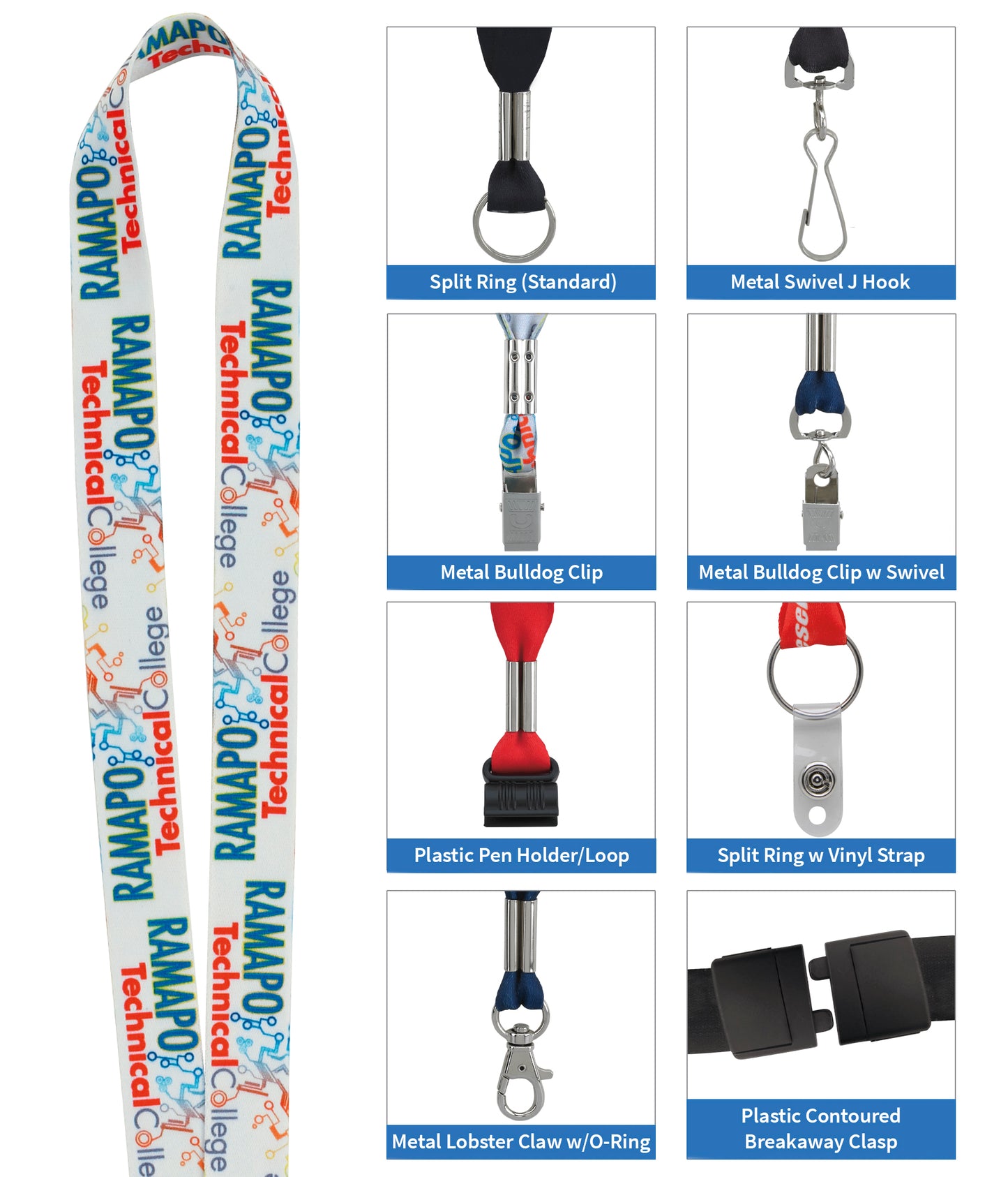 Full Color Lanyard - 3/4"