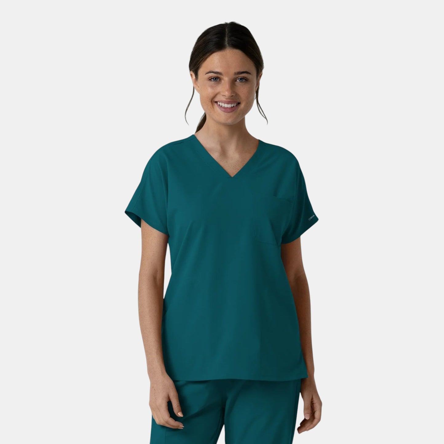 NURTUR Women's Drop Shoulder Top - Wine