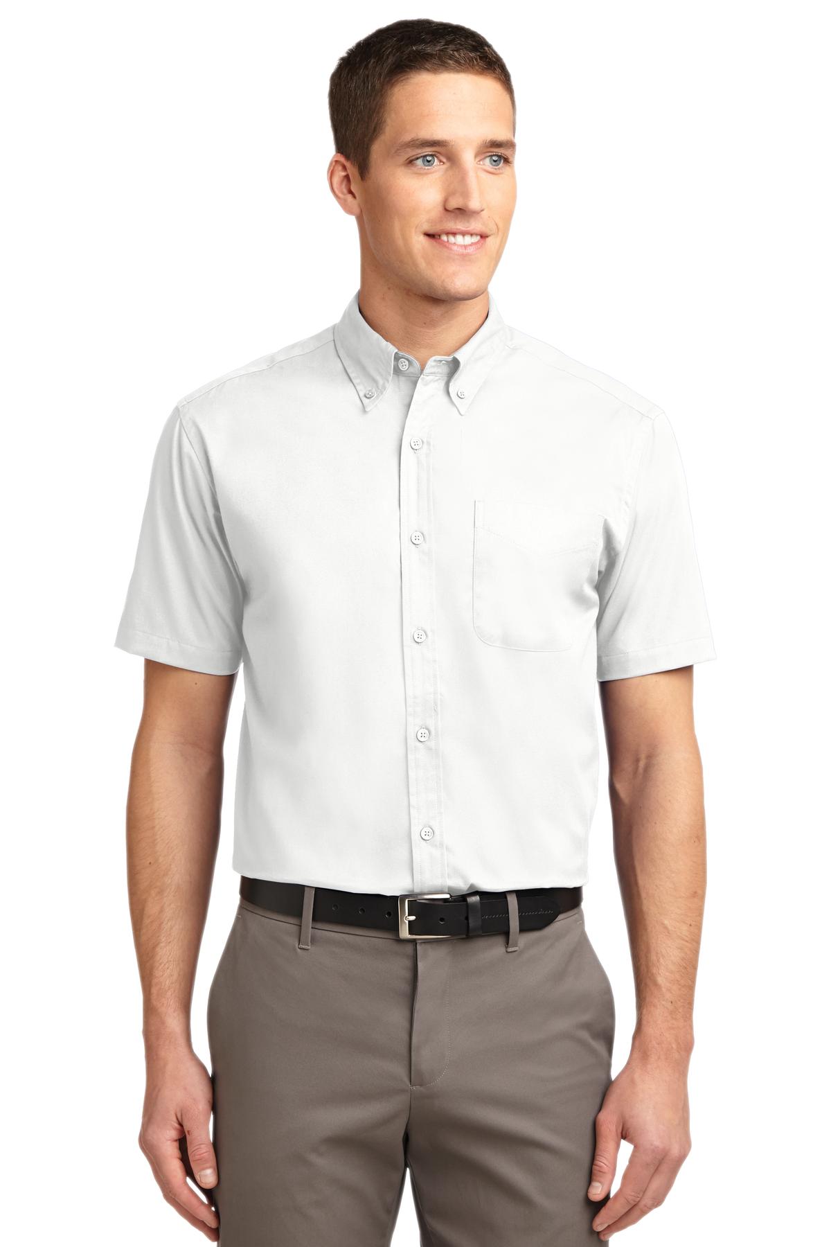Men's Easy Care Oxford - Short Sleeve