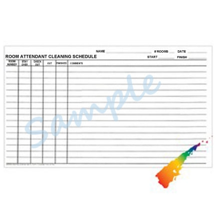 Housekeeping Maid Sheets used by hotel and hospitality teams