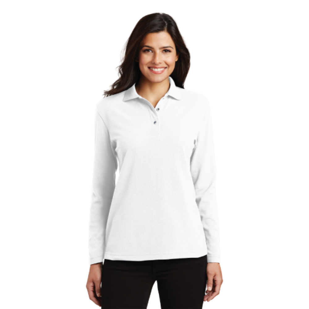 Ladies' Silk Touch Polo - Long Sleeve used by hotel and hospitality teams