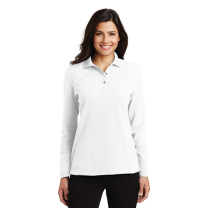 Ladies' Silk Touch Polo - Long Sleeve used by hotel and hospitality teams