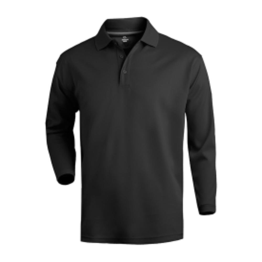Men's Dry-Mesh Polo - Long Sleeve used by hotel and hospitality teams