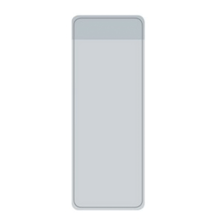 Vinyl Holders (5" x 13") used by hotel and hospitality teams
