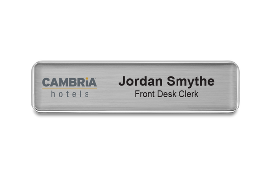 Cambria 10 Unit Imprint Plus Name Tag Starter Kit