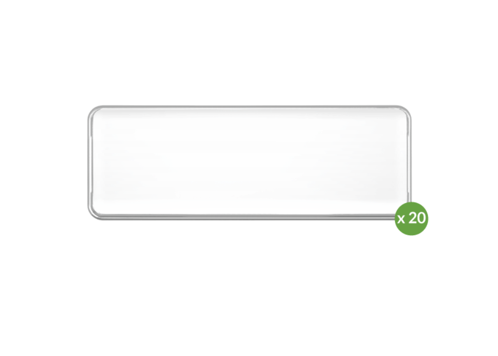 Hotel staff name tag or badge accessory for hospitality employees
