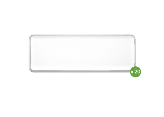 Hotel staff name tag or badge accessory for hospitality employees