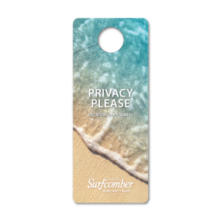 Do Not Disturb Hanger used by hotel and hospitality teams