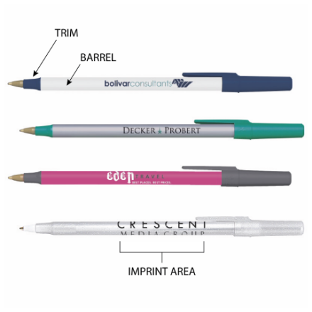 Bic Round Stic Pen used by hotel and hospitality teams