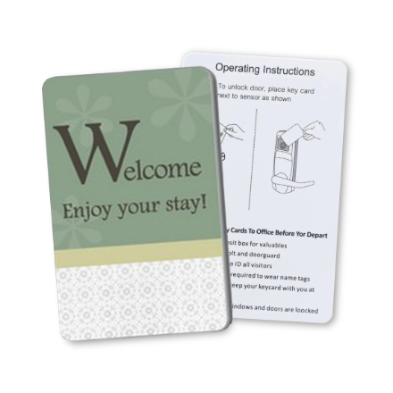RFID Touchless Key Cards used by hotel and hospitality teams