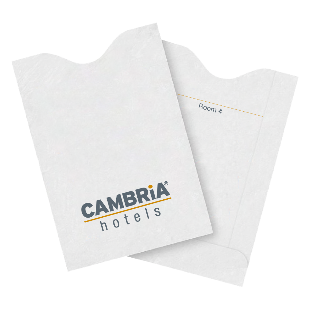 Cambria Key Card Envelope – Westernhotelsupply