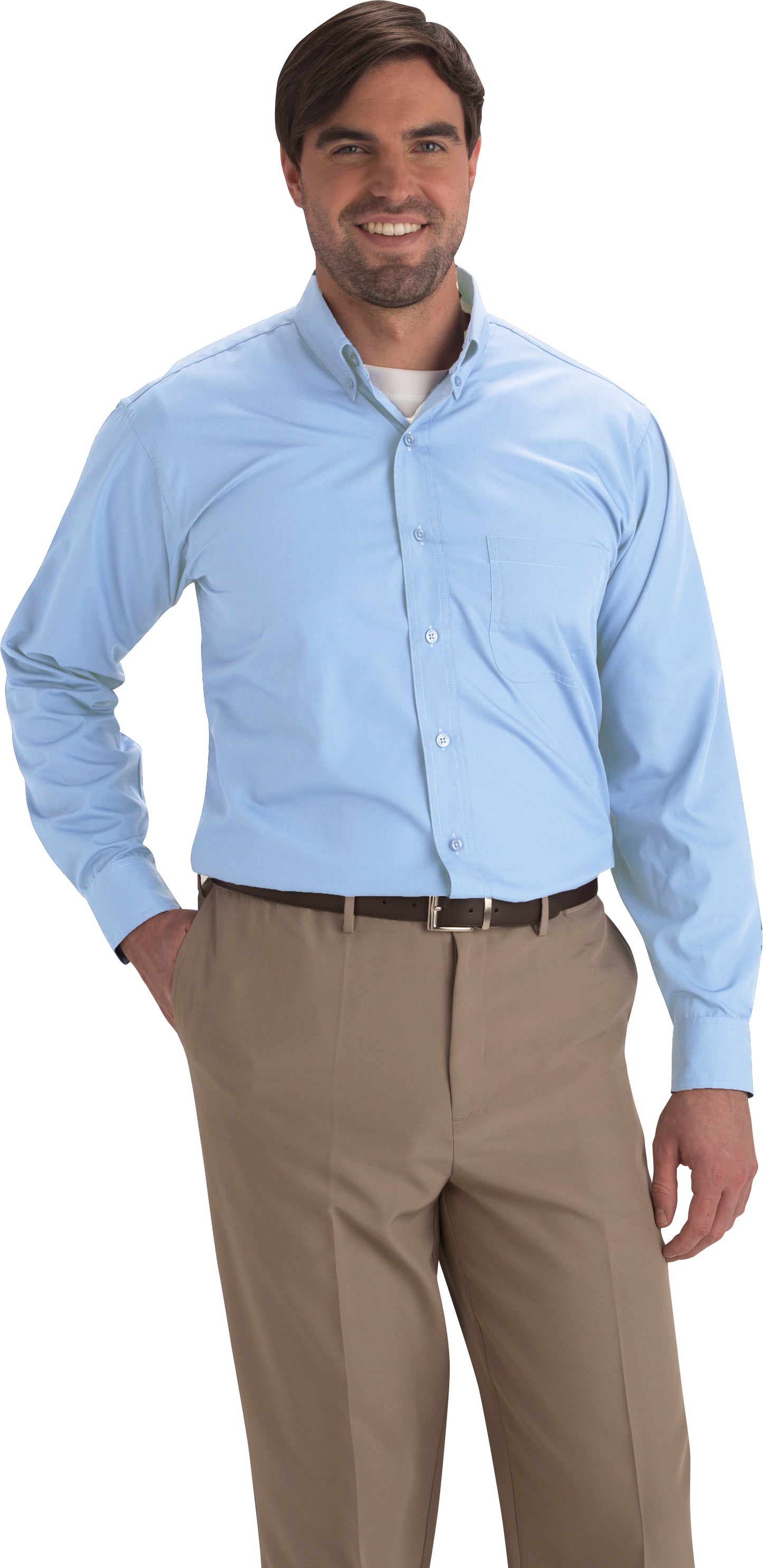 Men's Poplin Long Sleeve