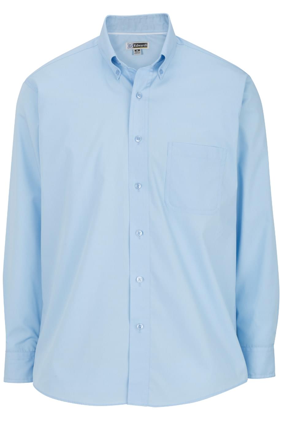 Men's Poplin Long Sleeve