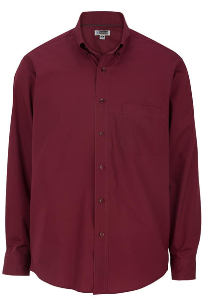 Men's Poplin Long Sleeve