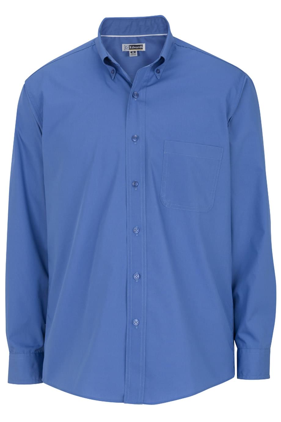 Men's Poplin Long Sleeve