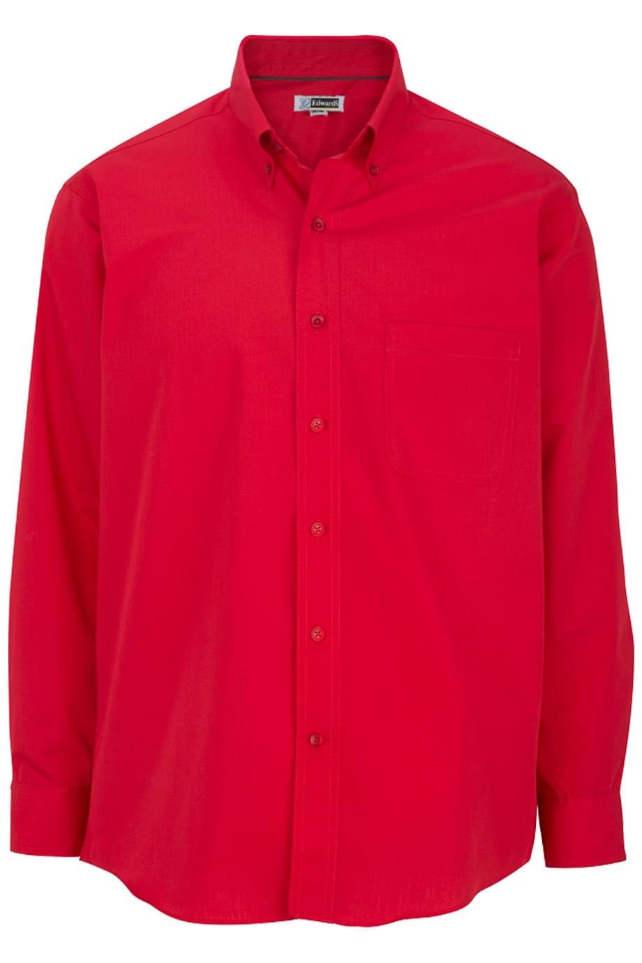Men's Poplin Long Sleeve
