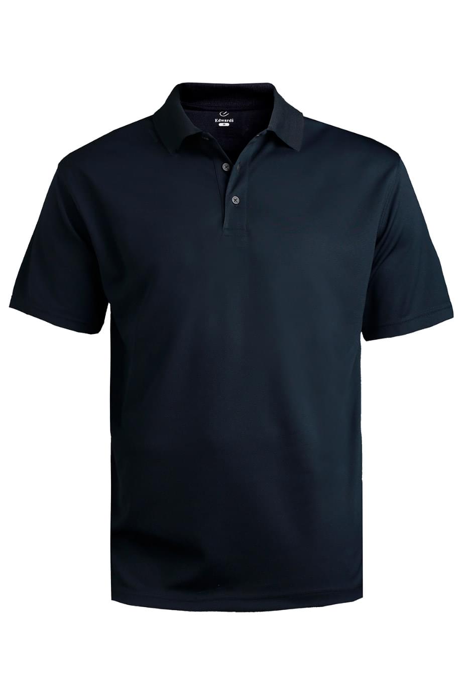 Men's Hi-Performance Mesh Polo - Navy (Image 1 of 8)