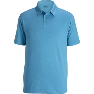 Point Grey Men's Polo - Marina Blue Heather