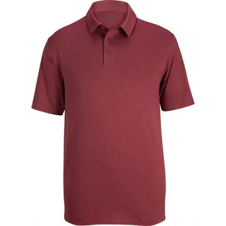 Point Grey Men's Polo - Scarlet Heather