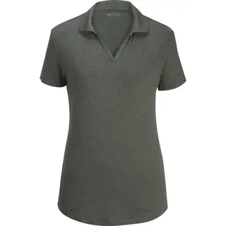 Point Grey Ladies' Polo - Olive Heather