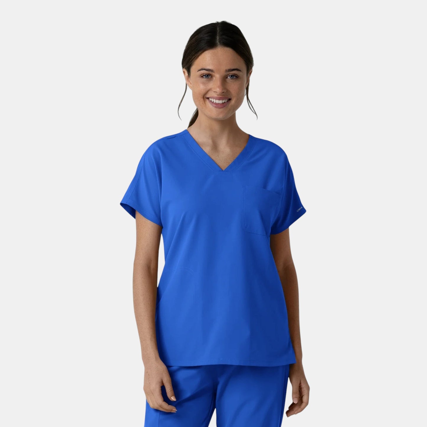 NURTUR Women's Drop Shoulder Top - Galaxy Blue