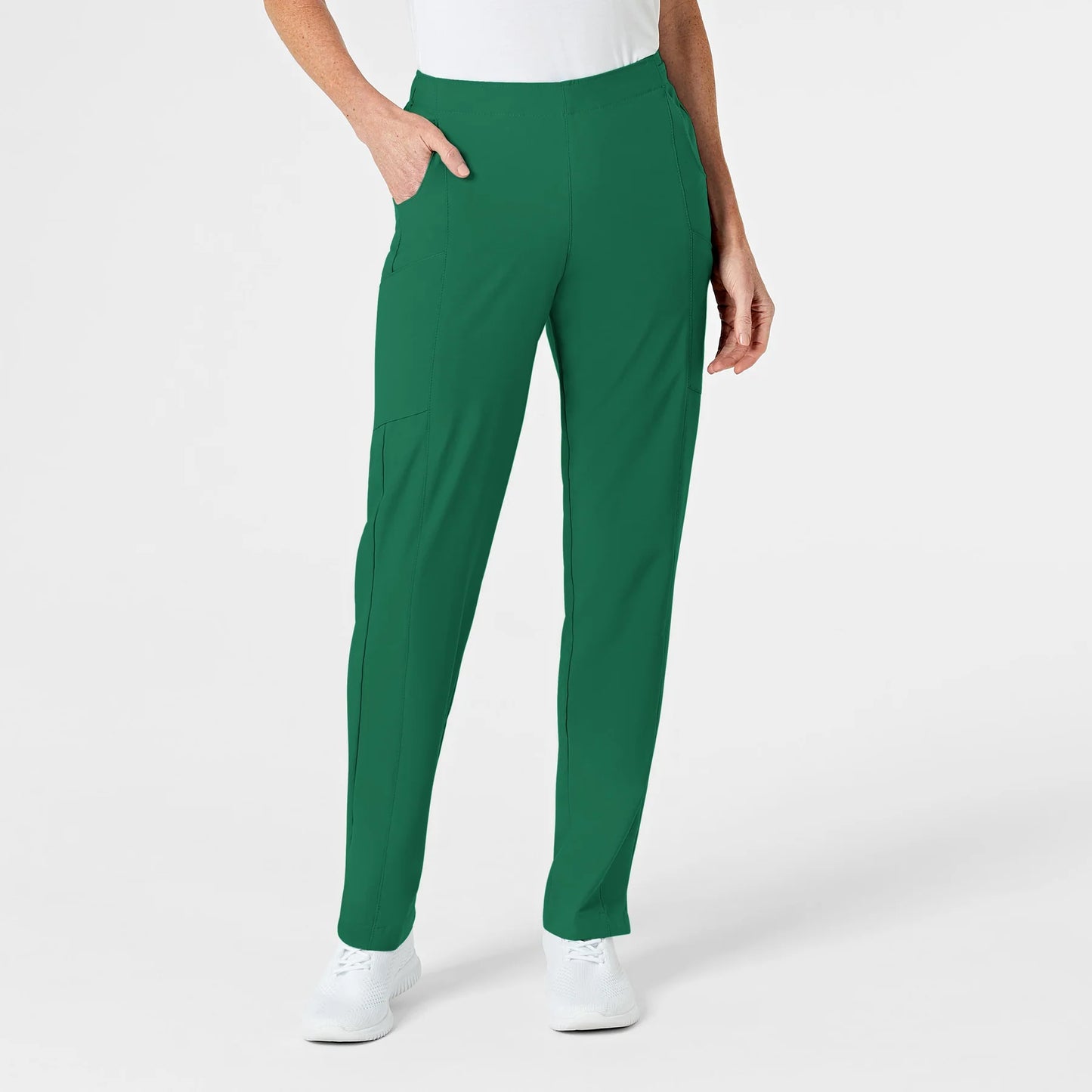 Ladies' Flat Front Double Cargo Pant - Performance 4-way Stretch