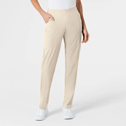 Ladies' Flat Front Double Cargo Pant - Performance 4-way Stretch