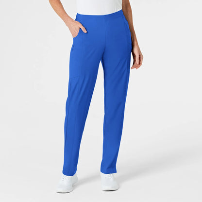 Ladies' Flat Front Double Cargo Pant - Performance 4-way Stretch