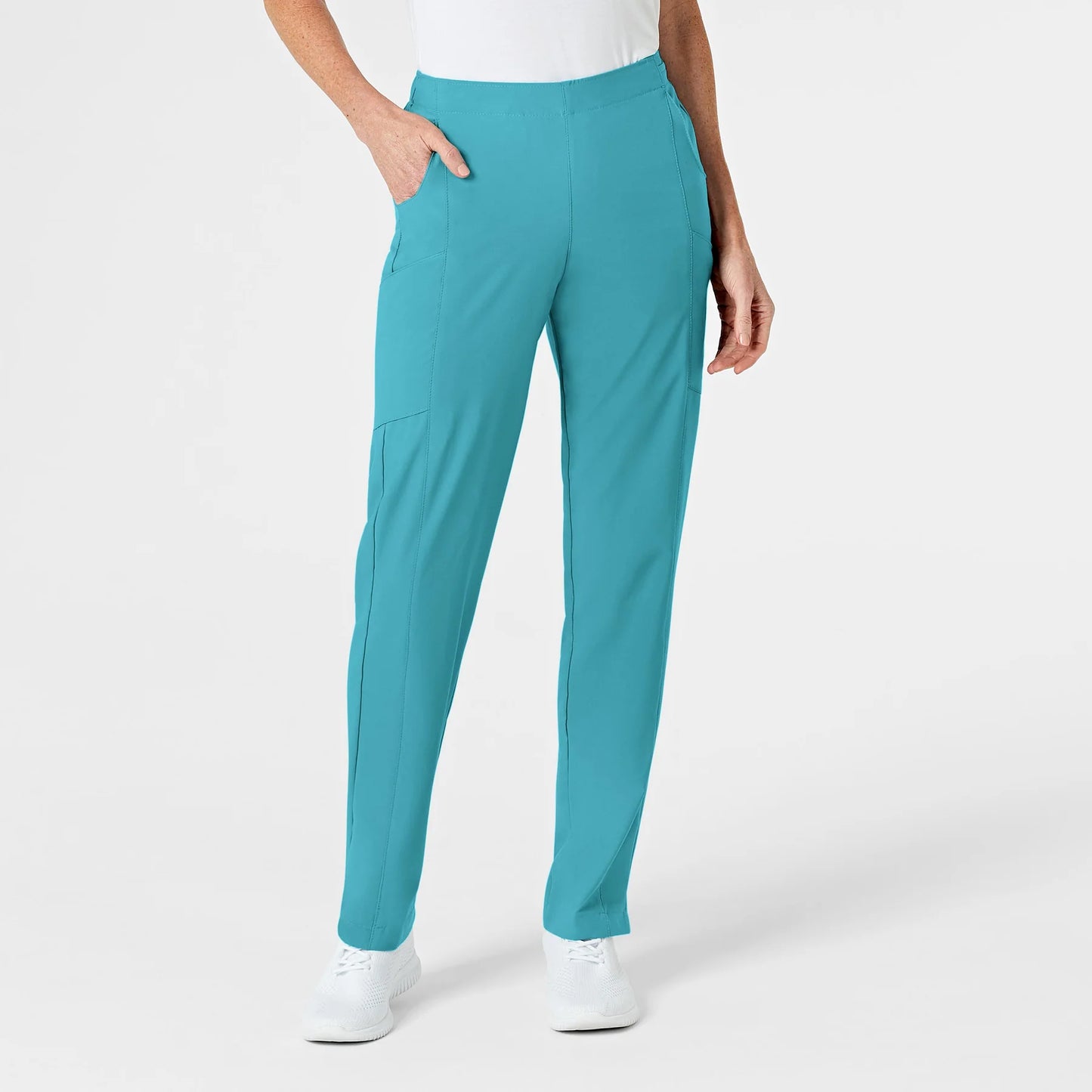 Ladies' Flat Front Double Cargo Pant - Performance 4-way Stretch