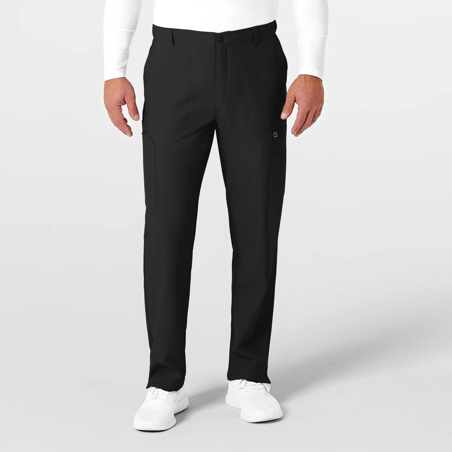 Men's Flat Front Cargo Pant - Performance 4-way Stretch