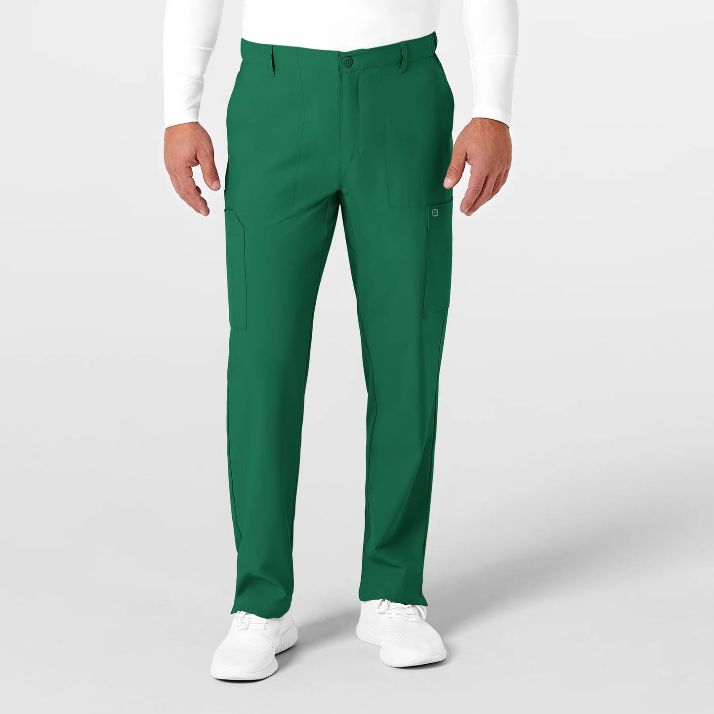 Men's Flat Front Cargo Pant - Performance 4-way Stretch
