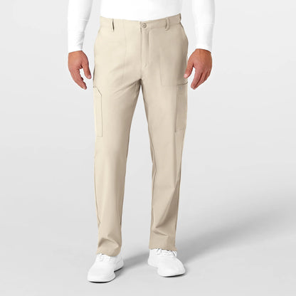 Men's Flat Front Cargo Pant - Performance 4-way Stretch