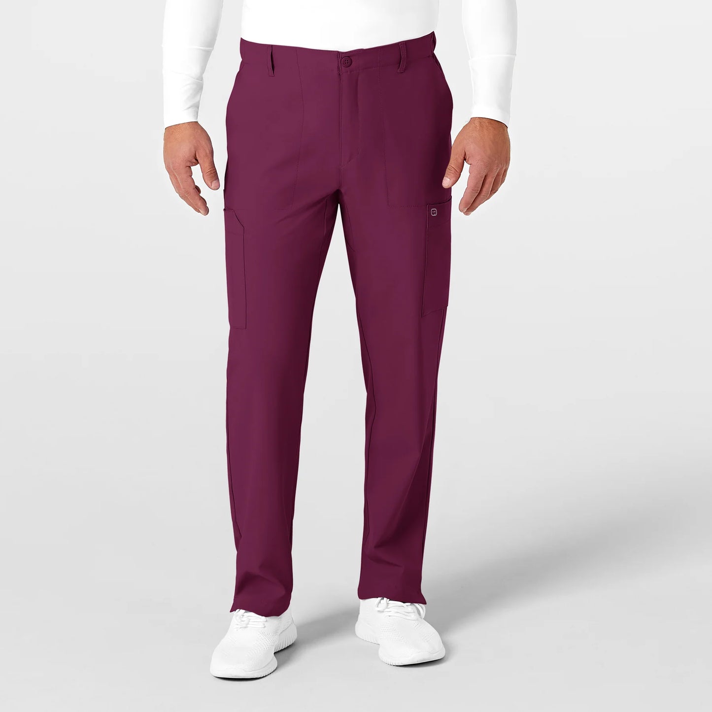 Men's Flat Front Cargo Pant - Performance 4-way Stretch