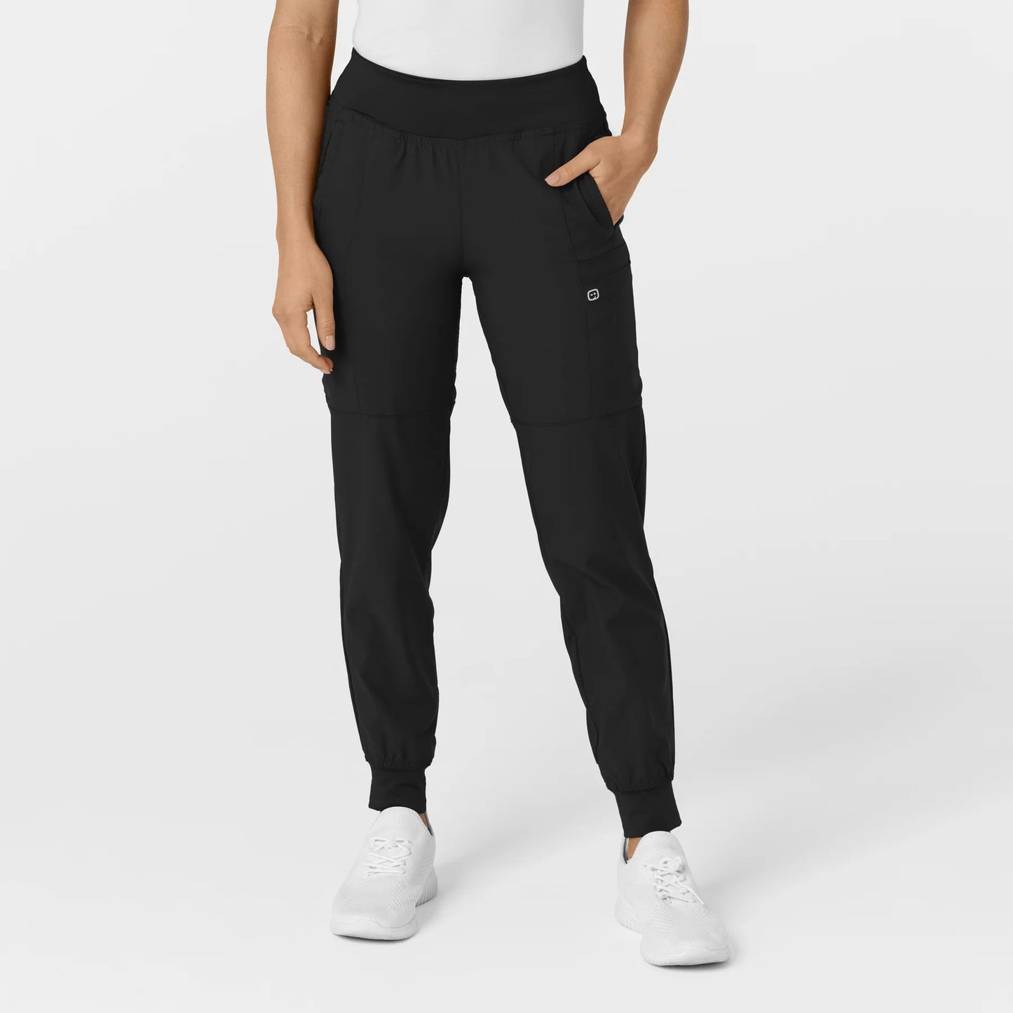 Ladies' Comfort Waist Cargo Jogger Pant - Performance 4-way Stretch