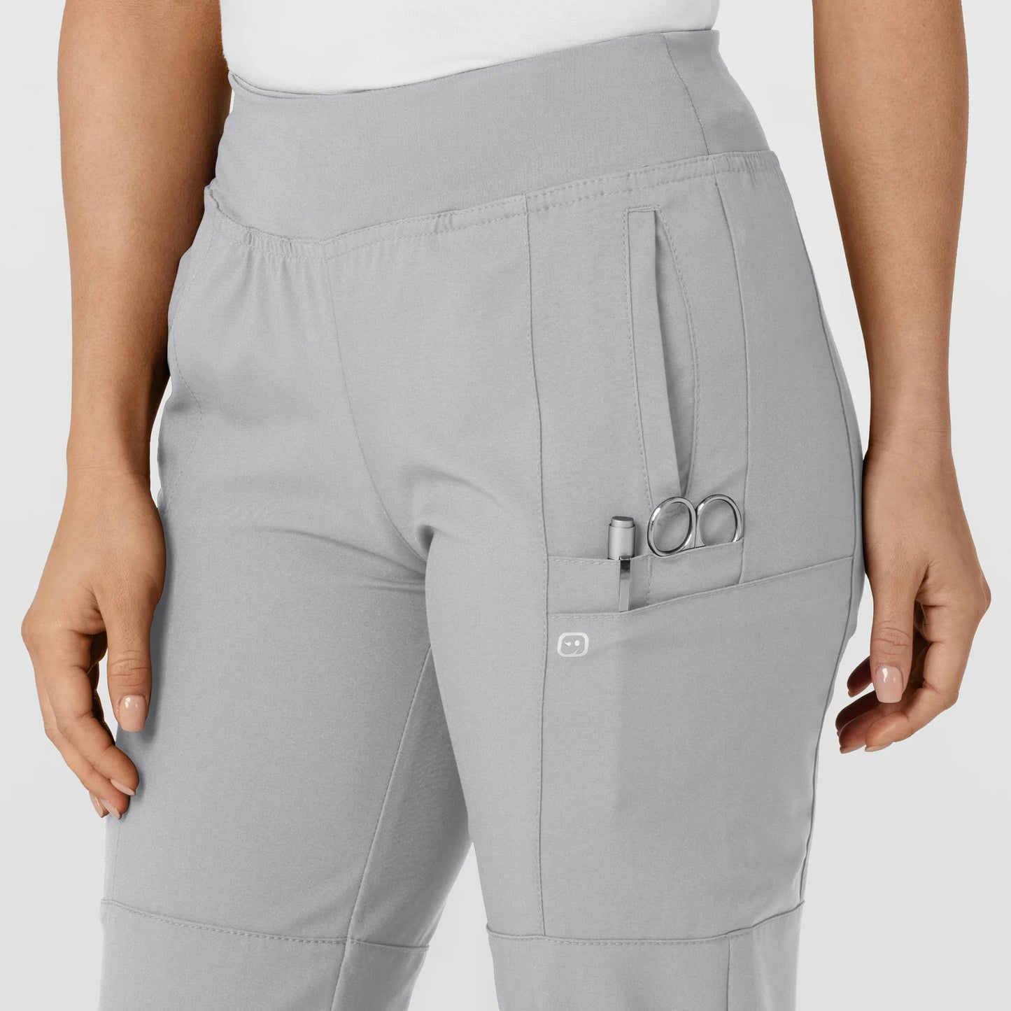 Ladies' Comfort Waist Cargo Jogger Pant - Performance 4-way Stretch