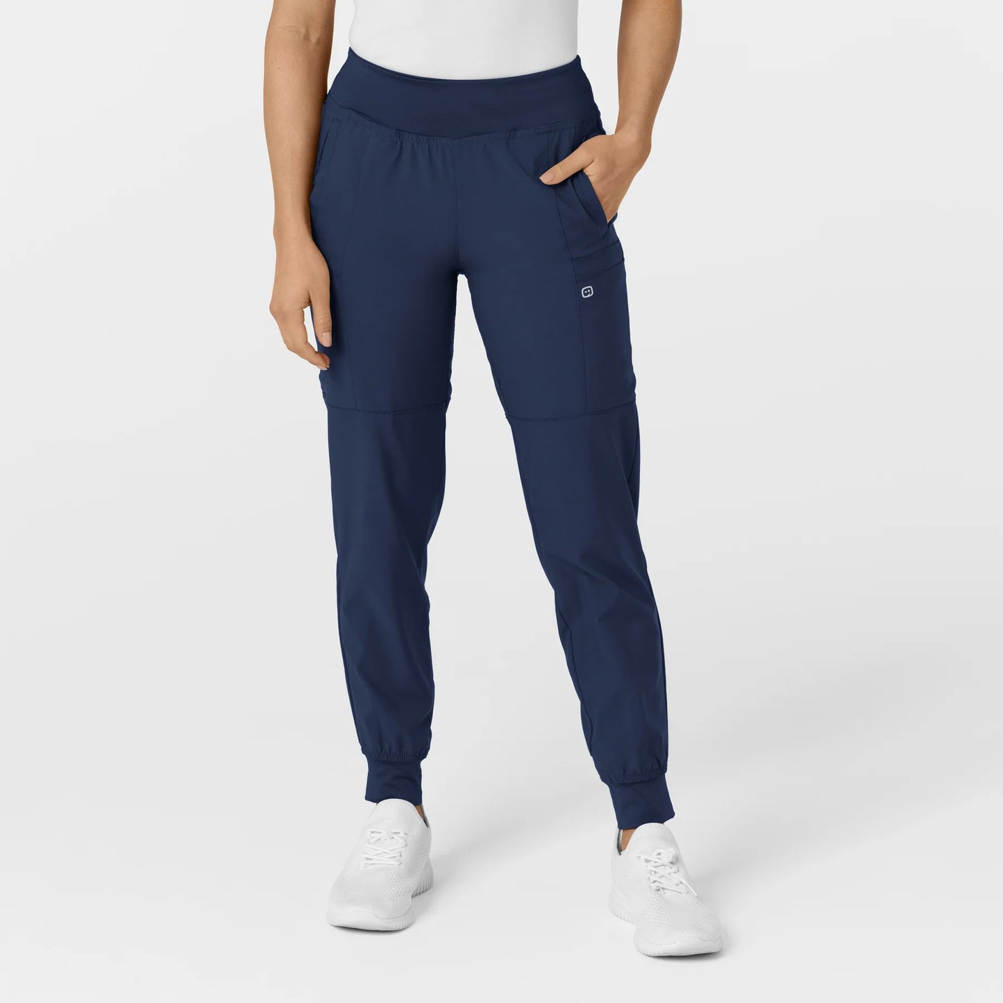 Ladies' Comfort Waist Cargo Jogger Pant - Performance 4-way Stretch