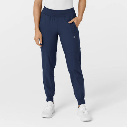 Ladies' Comfort Waist Cargo Jogger Pant - Performance 4-way Stretch