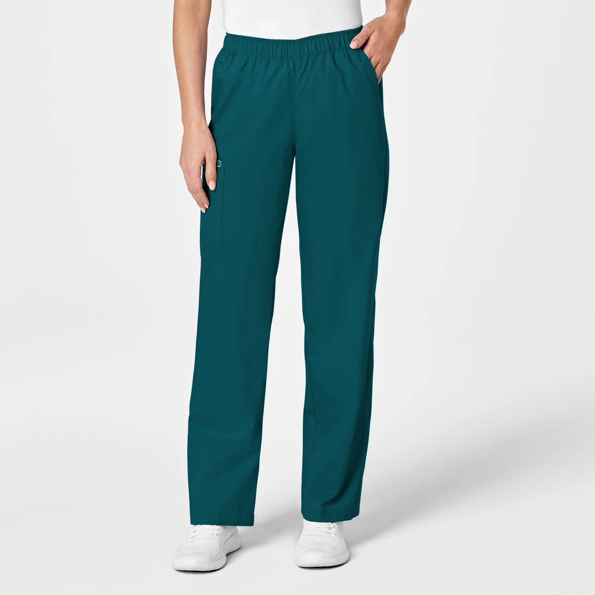 Ladies' Cargo Pants - Black (Image 5 of 9)