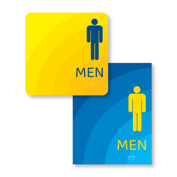 Days Inn Men's Restroom Sign