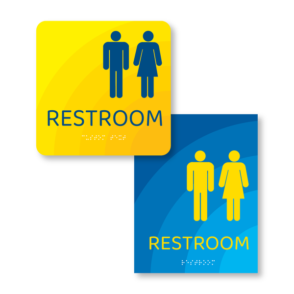 Days Inn Unisex Restroom Sign