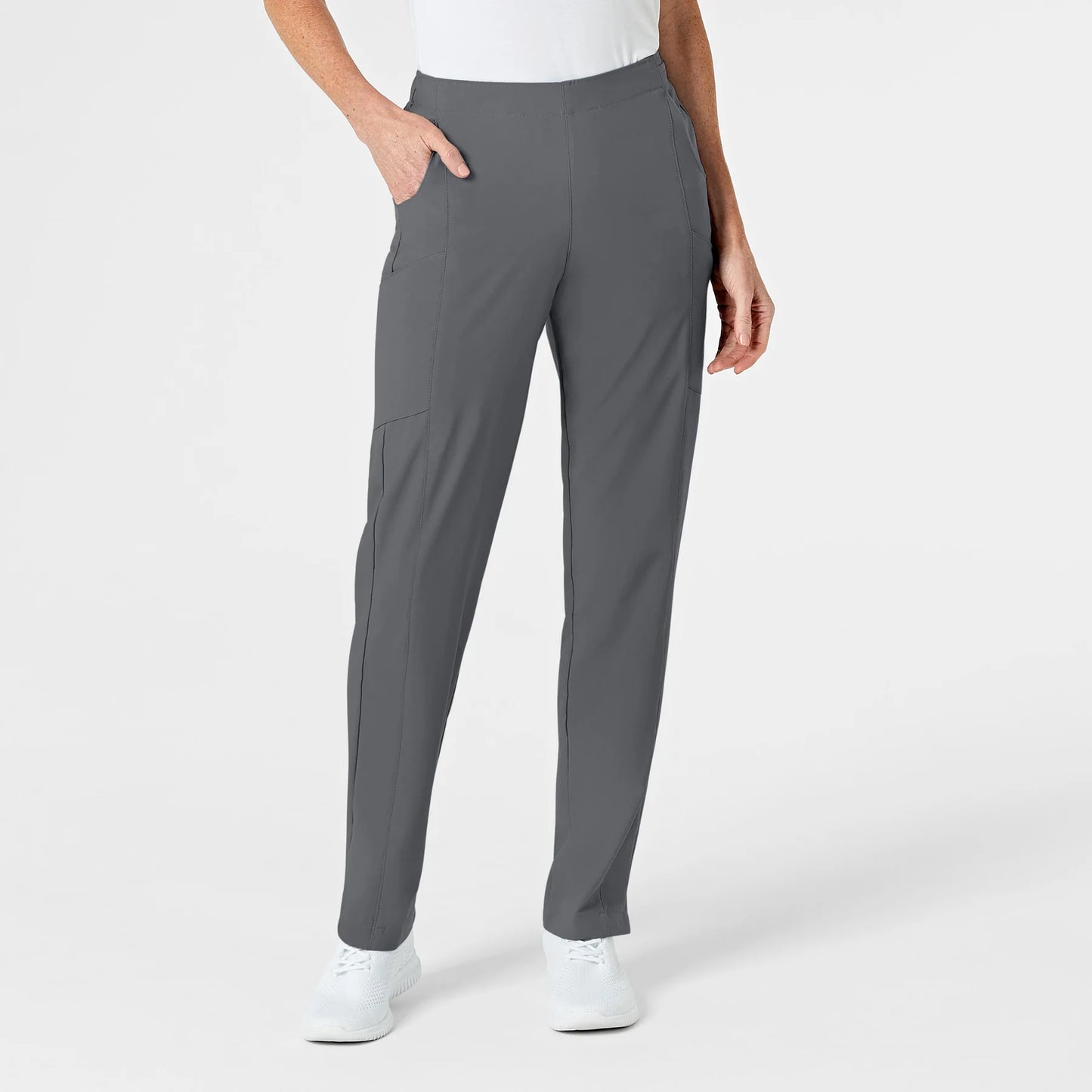 Ladies' Flat Front Double Cargo Pant - Performance 4-way Stretch