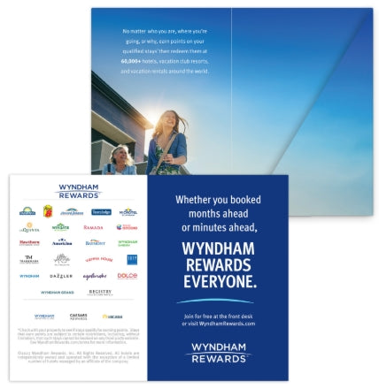 La Quinta Wyndham Rewards Key Card Folder