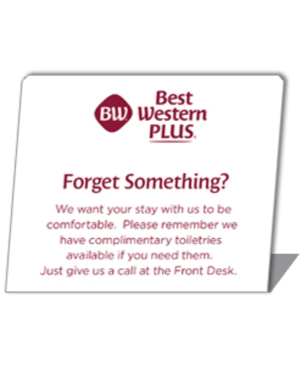 Best Western Plus Forget Something? Easels
