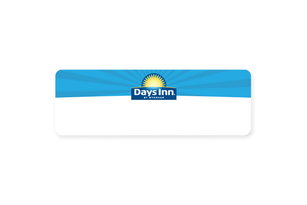 Days Inn Personalized Name Badge