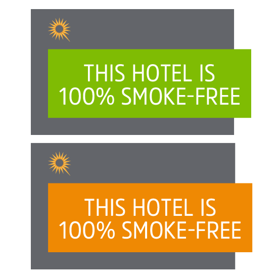 La Quinta 100% Smoke Free Sign