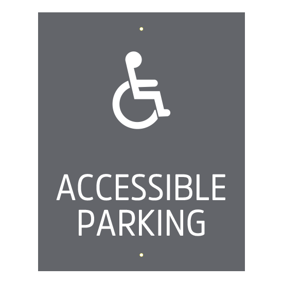 La Quinta Accessible Parking Sign