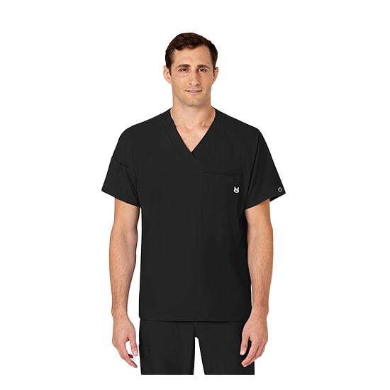 Men's V-Neck Top - Performance - 4-way Stretch