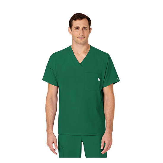 Men's V-Neck Top - Performance - 4-way Stretch
