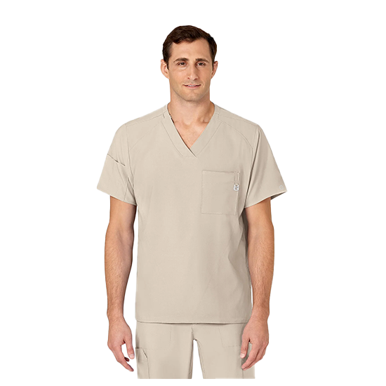 Men's V-Neck Top - Performance - 4-way Stretch